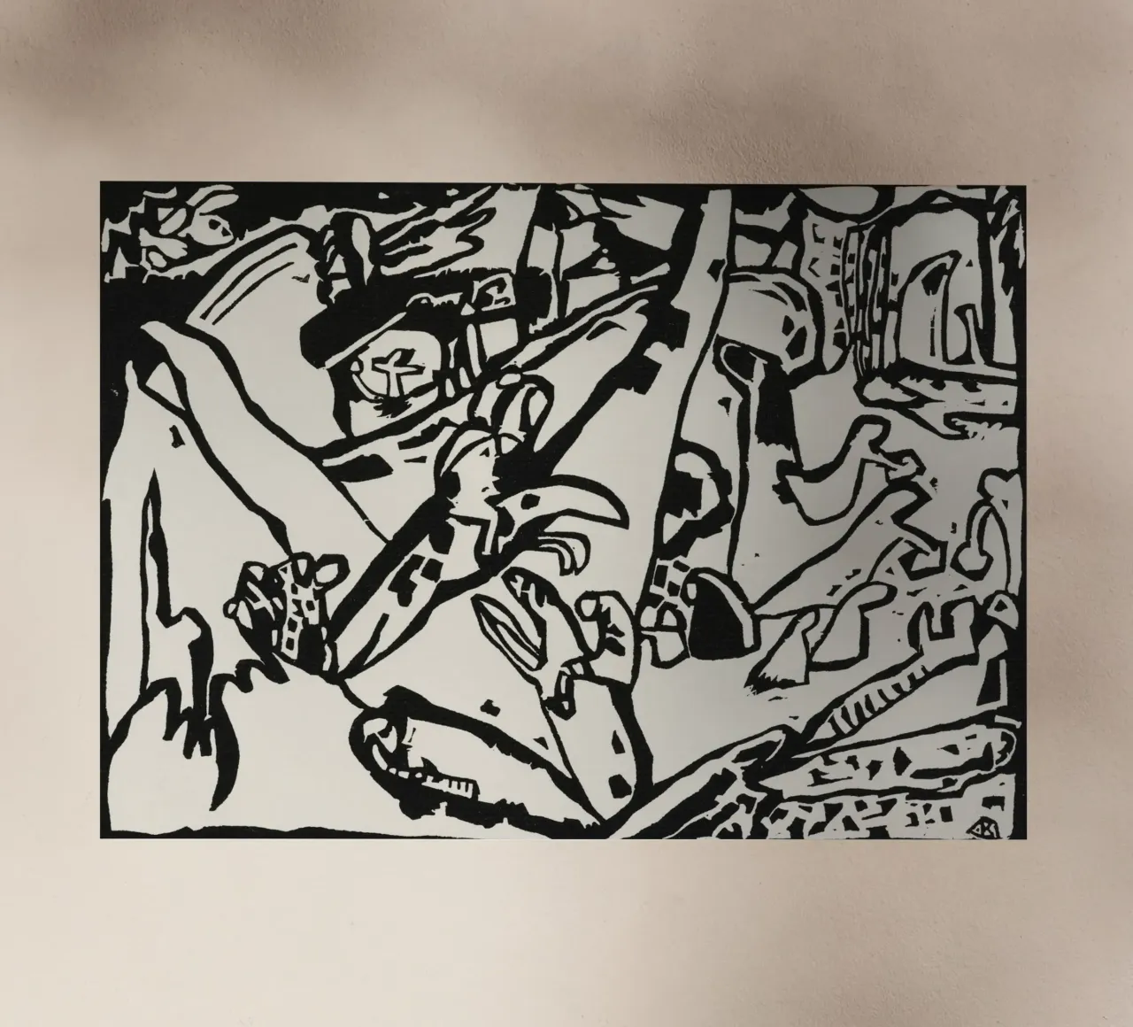 Composition 2 pellicola backlit da vintageshop