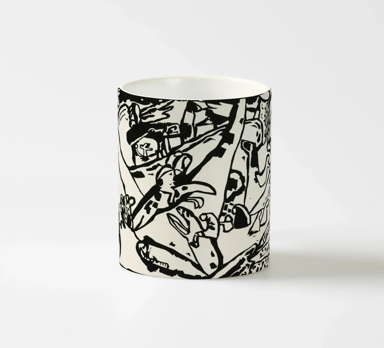 Composition 2 ceramic mug by vintageshop