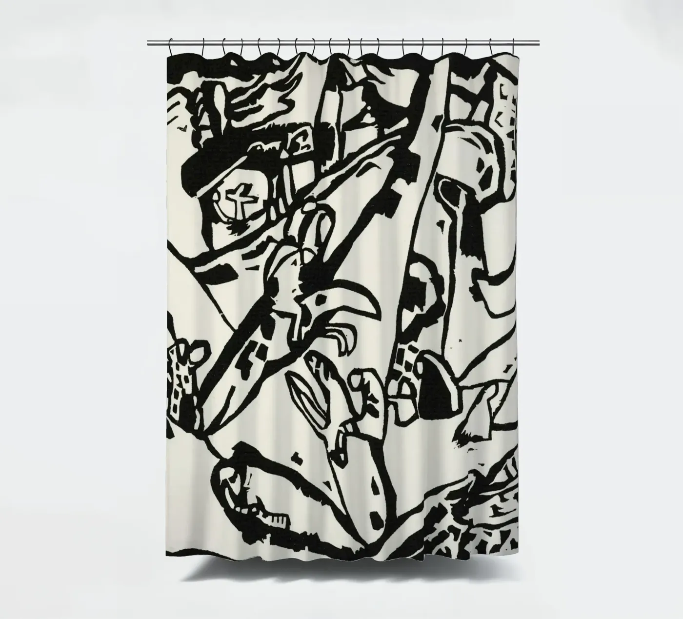 Composition 2 rideau de douche de vintageshop