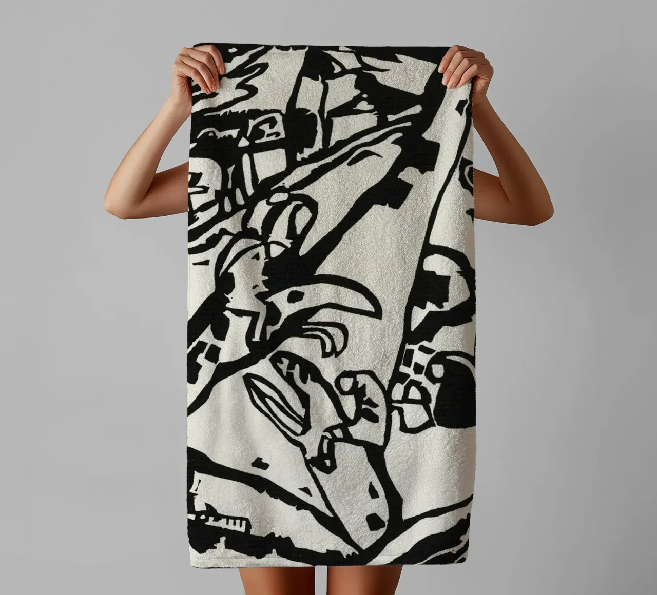 Composition 2 towel by vintageshop