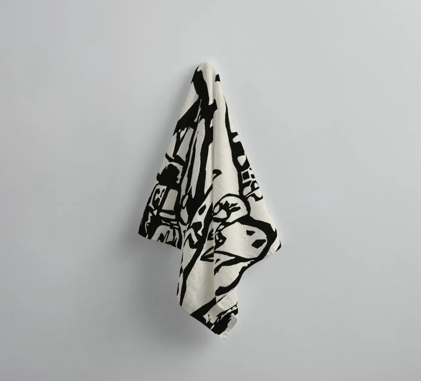 Composition 2 Handtuch von vintageshop