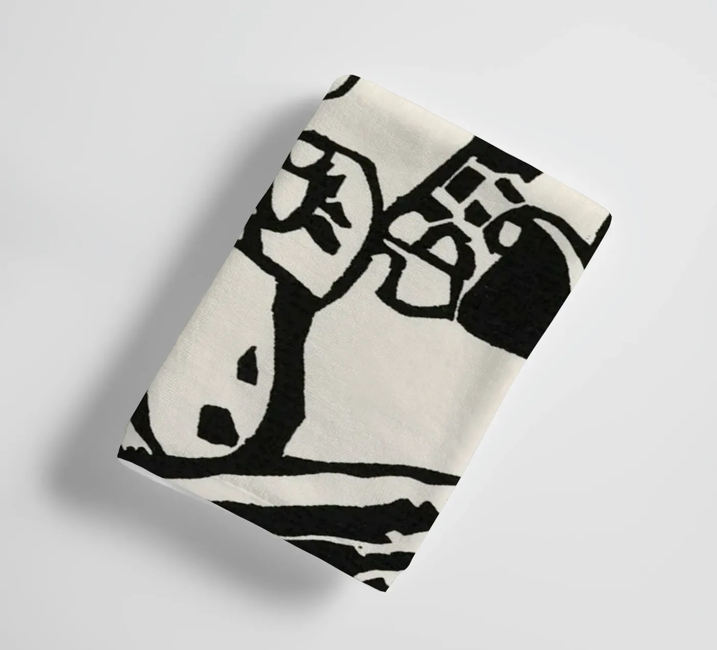 Composition 2 Handtuch von vintageshop