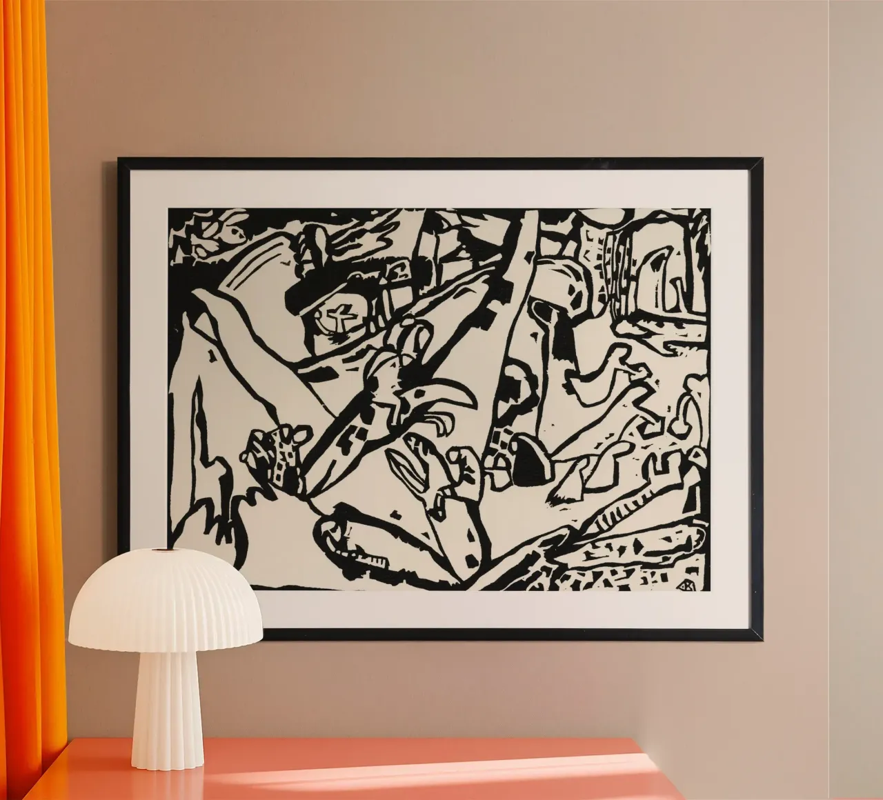 Composition 2 poster by vintageshop