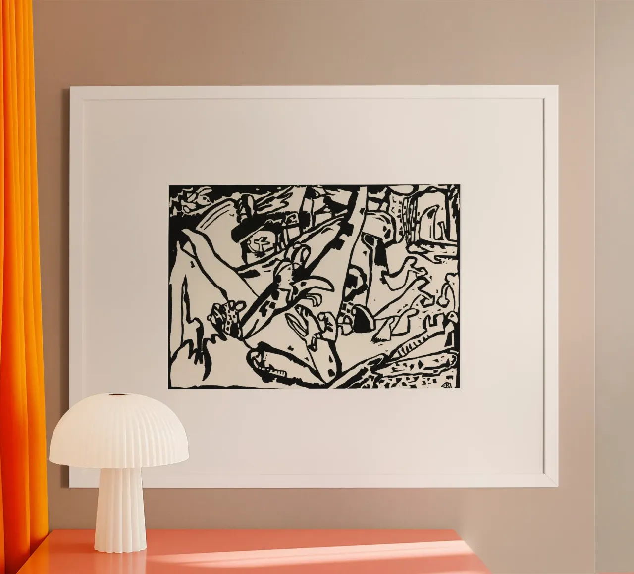 Composition 2 poster by vintageshop