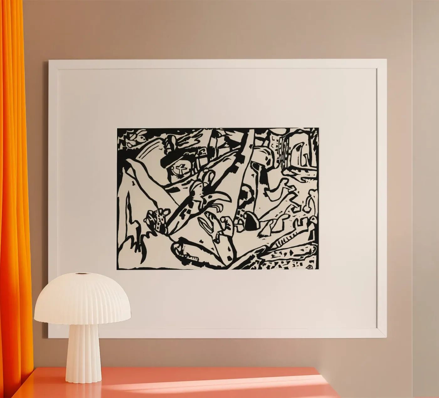 Composition 2 poster da vintageshop