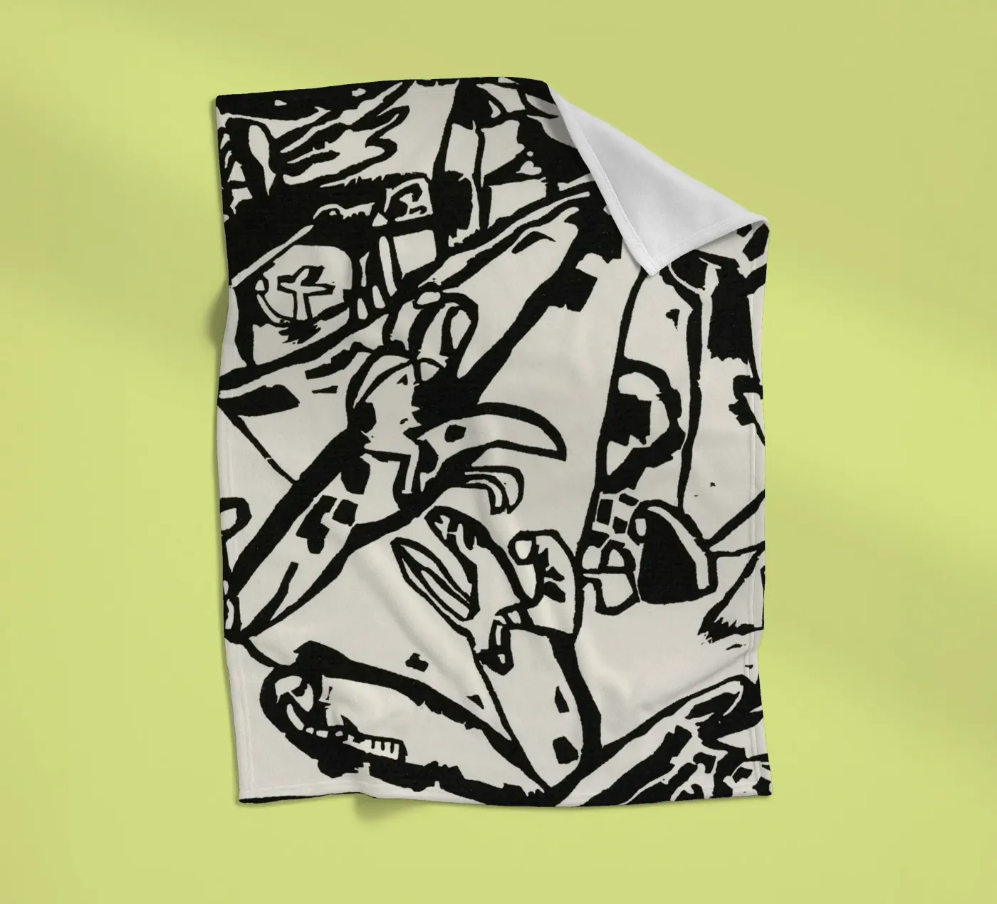 Composition 2 fleece blanket by vintageshop