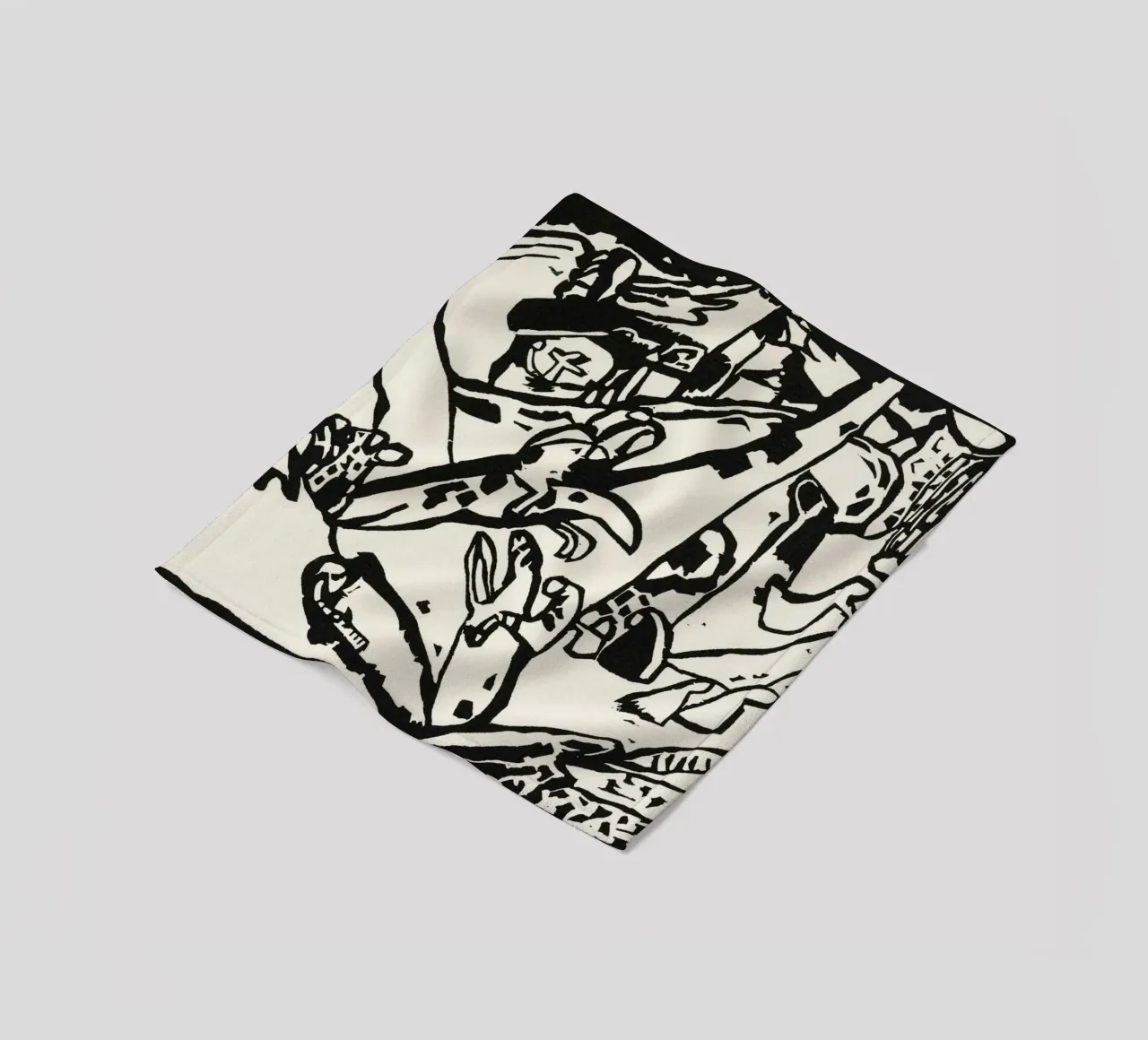 Composition 2 Fleecedecke von vintageshop