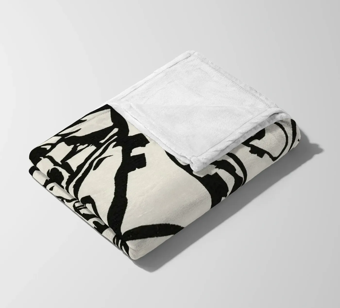 Composition 2 fleece blanket by vintageshop