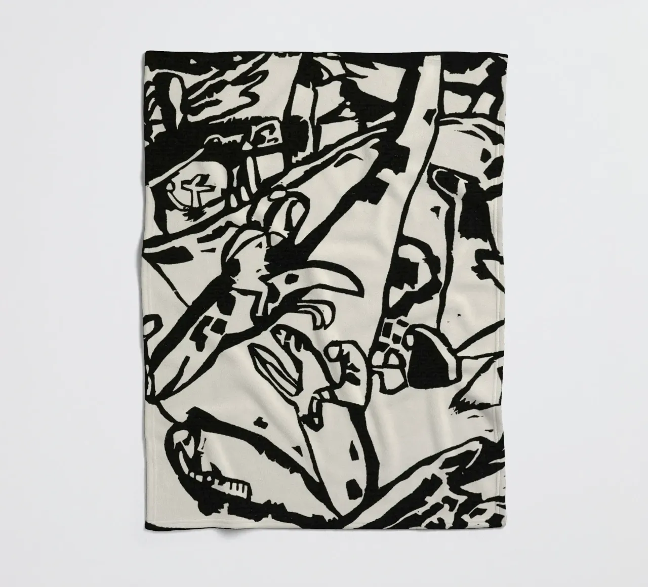 Composition 2 Fleecedecke von vintageshop