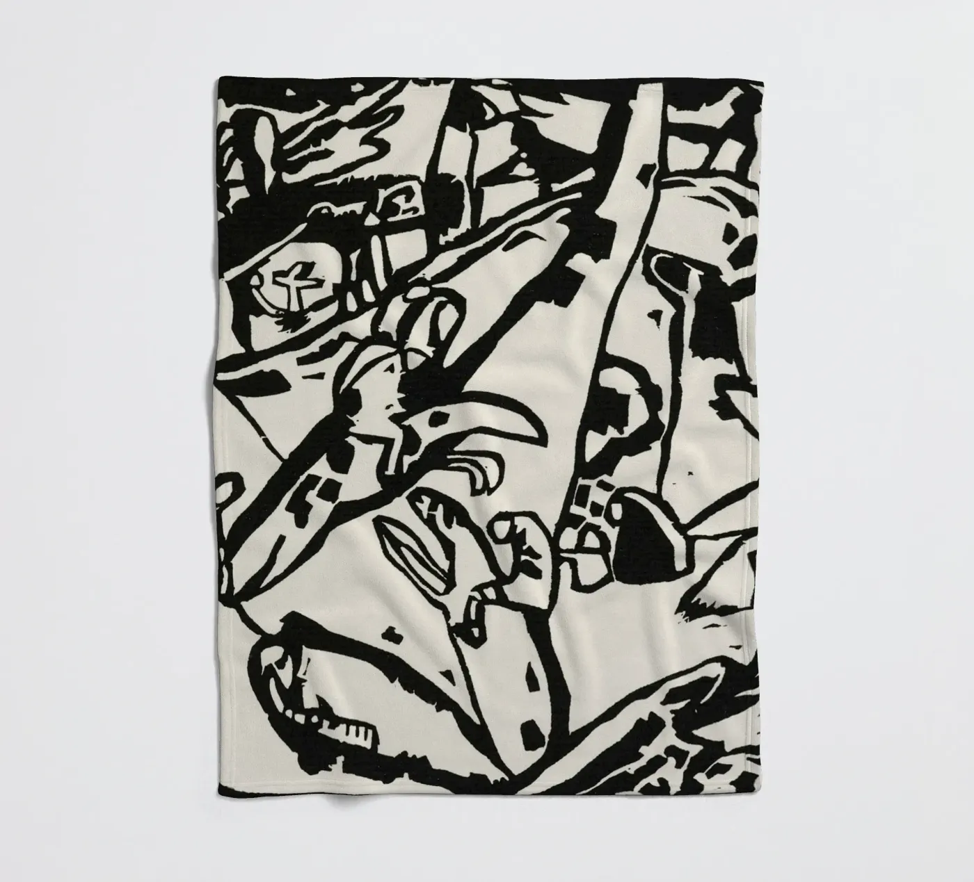 Composition 2 fleece blanket by vintageshop