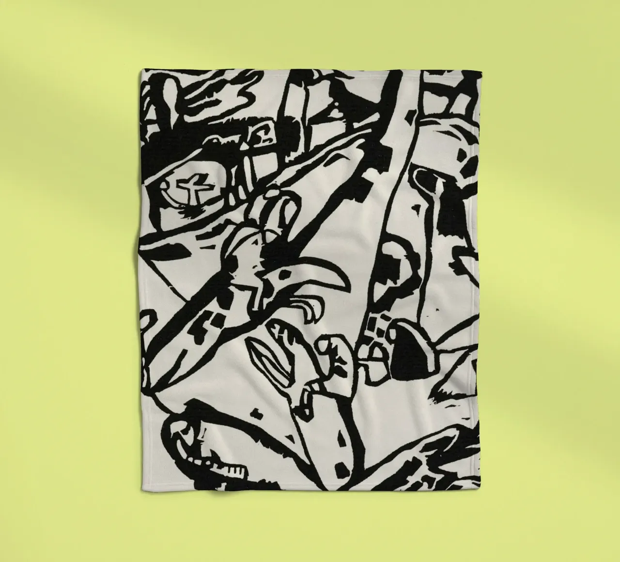 Composition 2 Fleecedecke von vintageshop