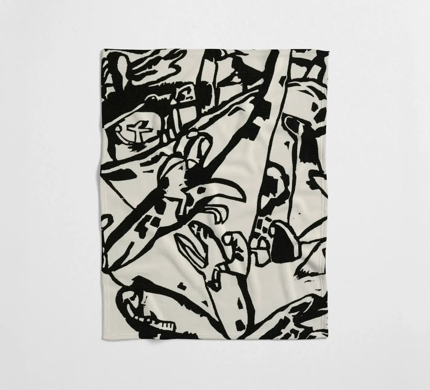 Composition 2 fleece blanket by vintageshop