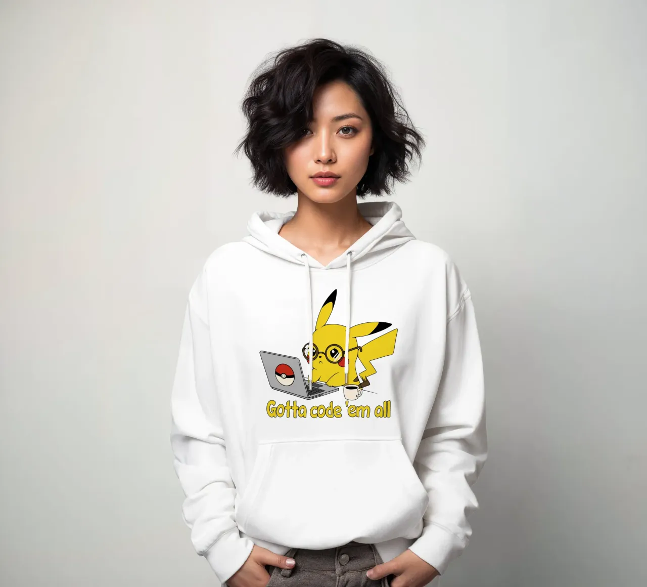 Il faut tous les coder sweat à capuche de Loobs
