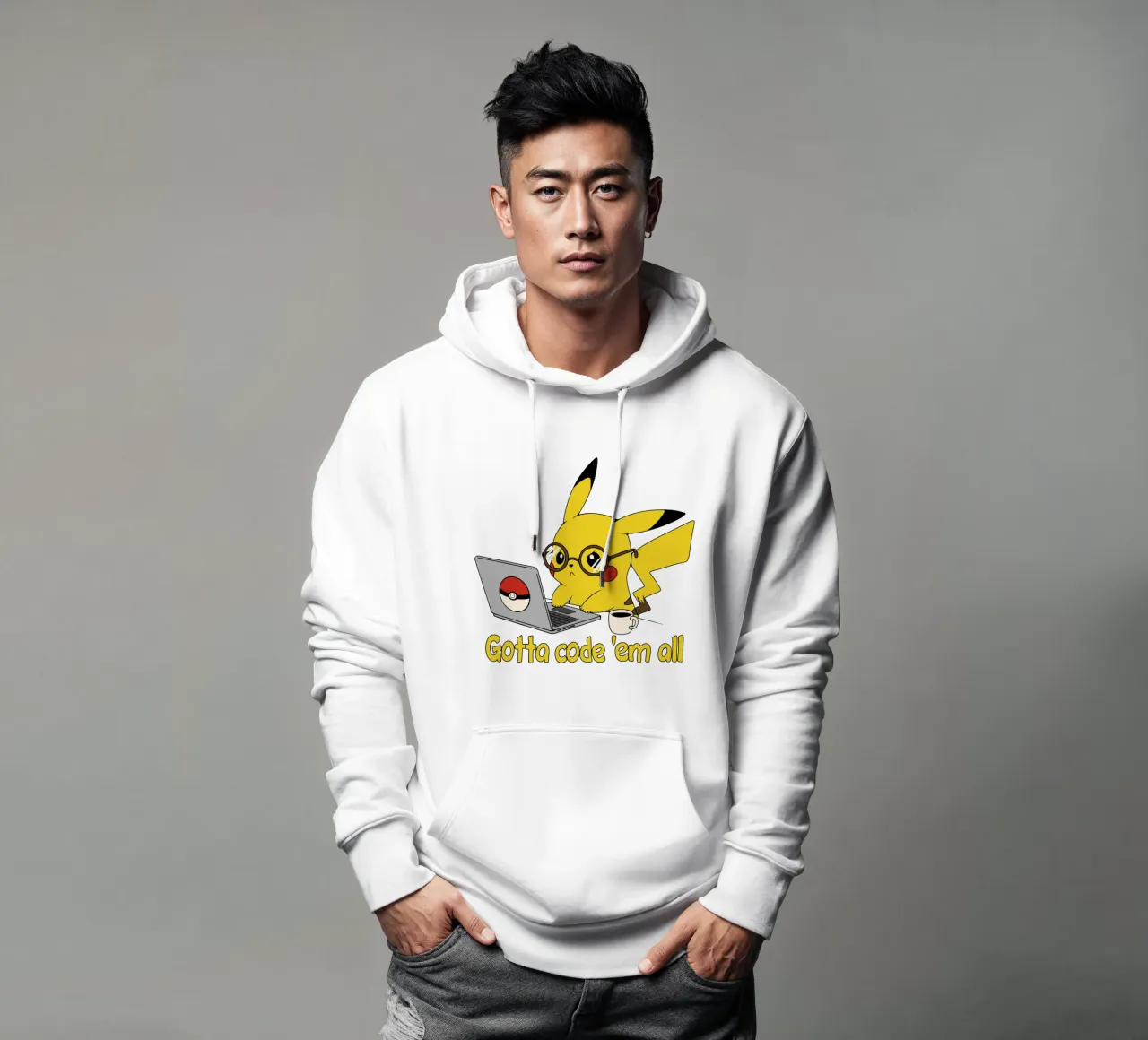 Il faut tous les coder sweat à capuche de Loobs