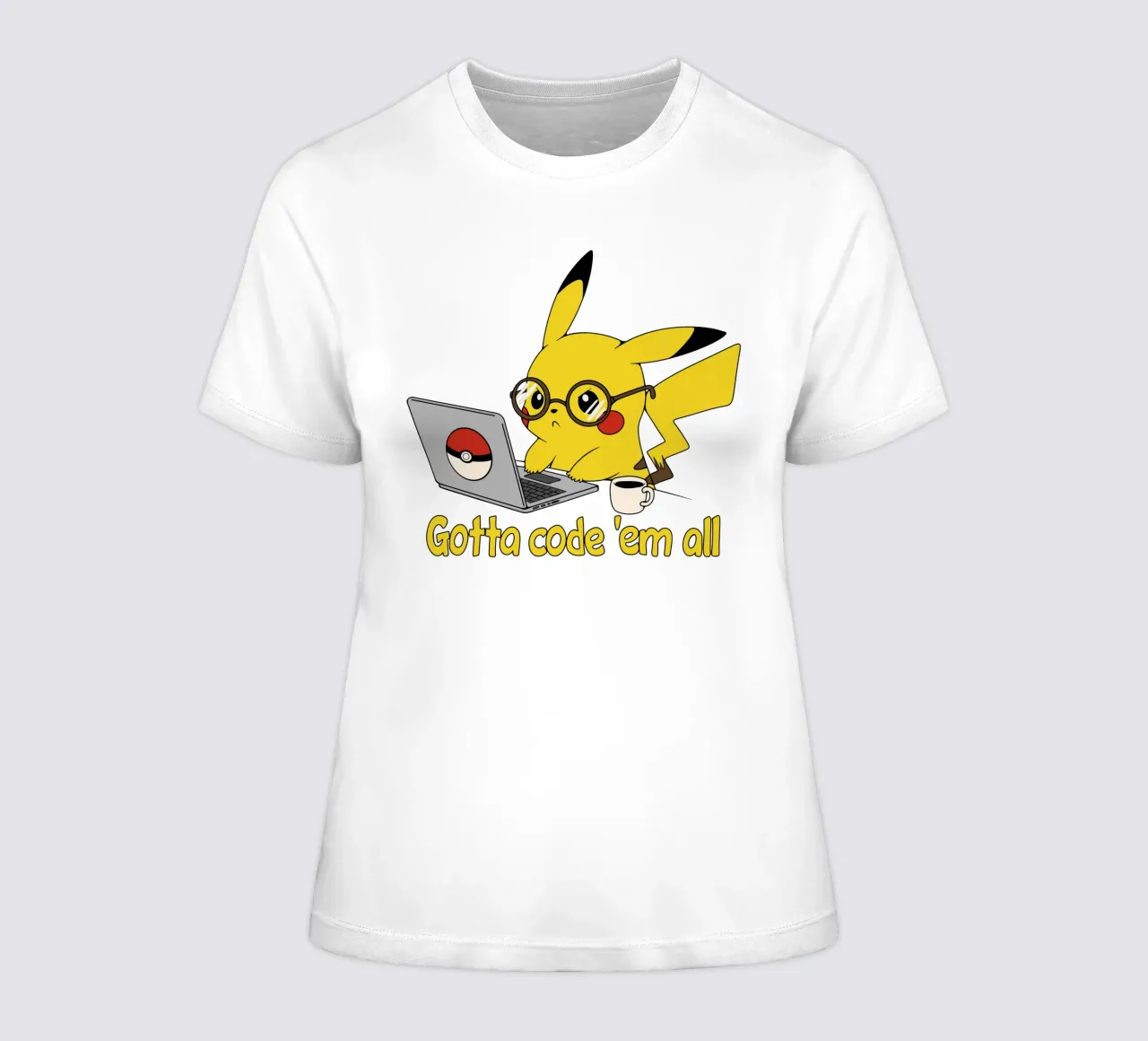 Il faut tous les coder t-shirt ajusté pour femmes de Loobs
