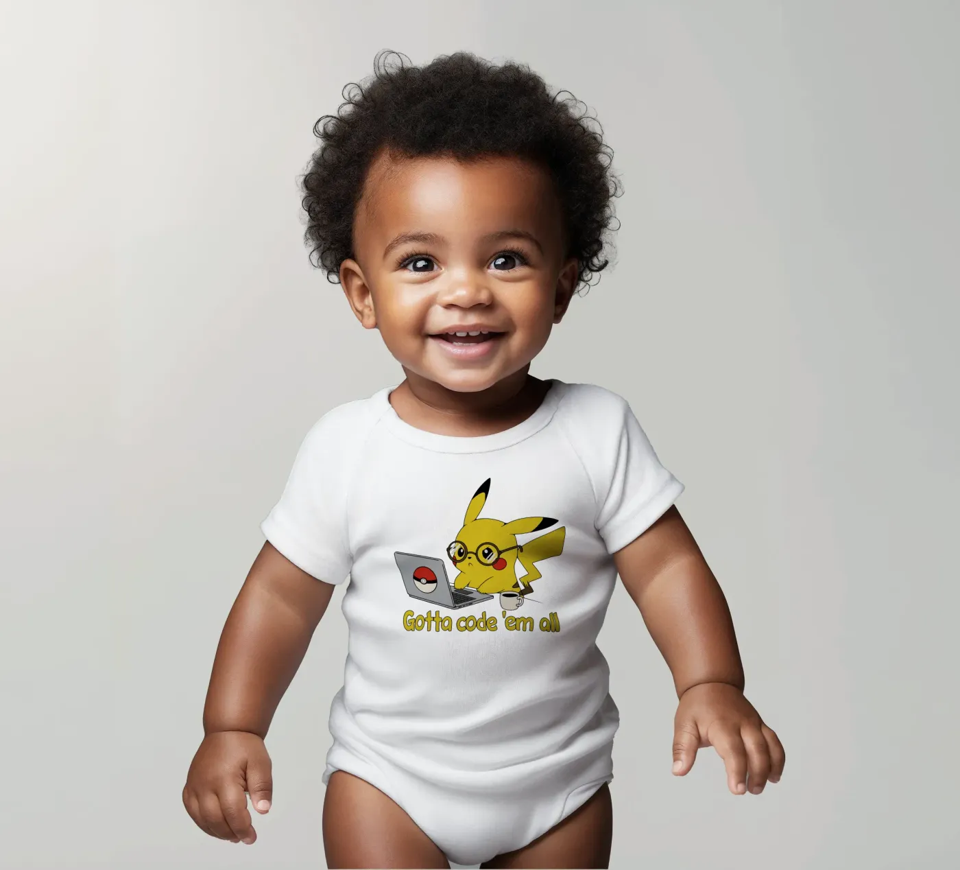 Gotta code 'em all body bébé de Loobs