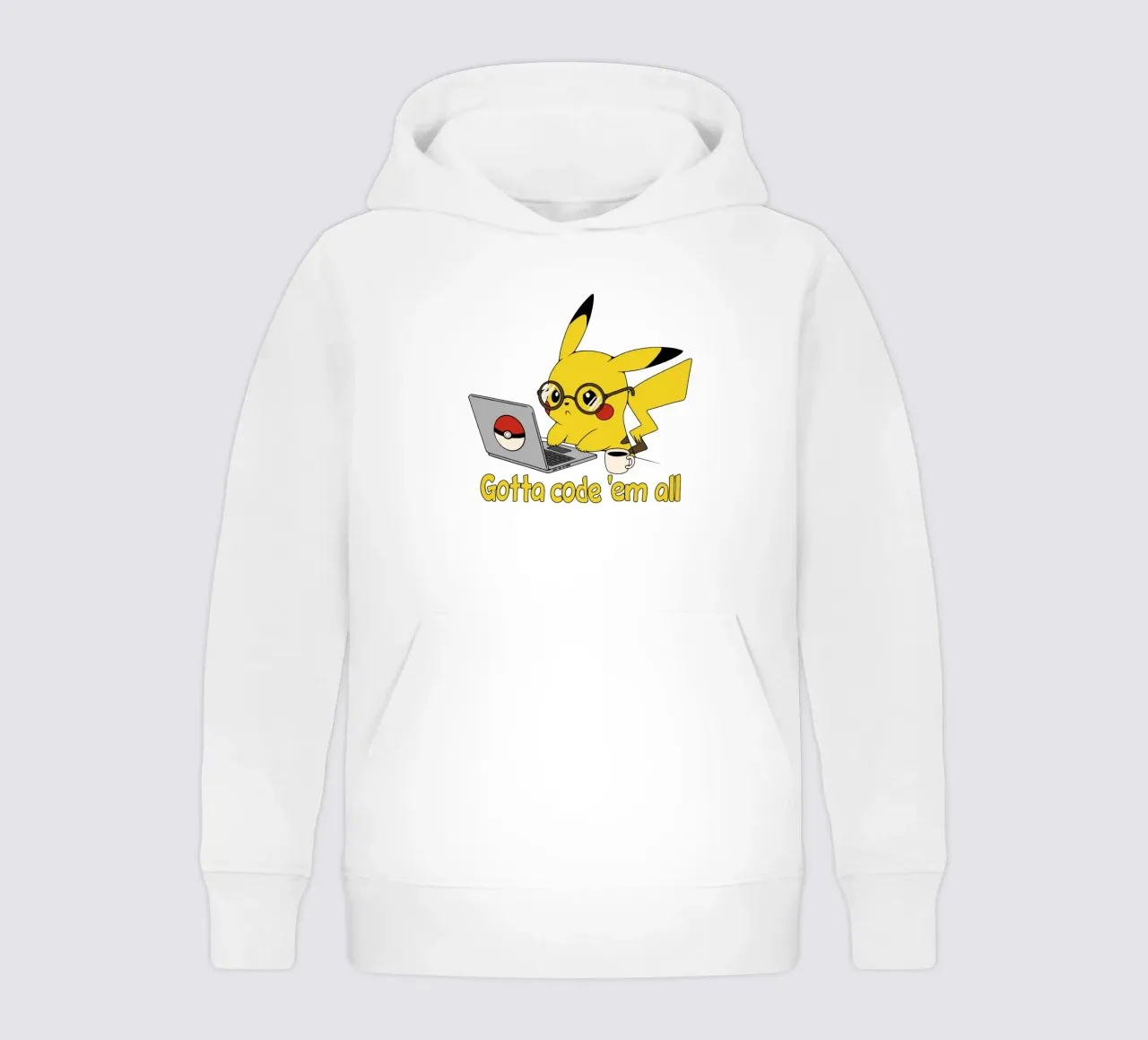 Il faut tous les coder sweat à capuche enfant de Loobs