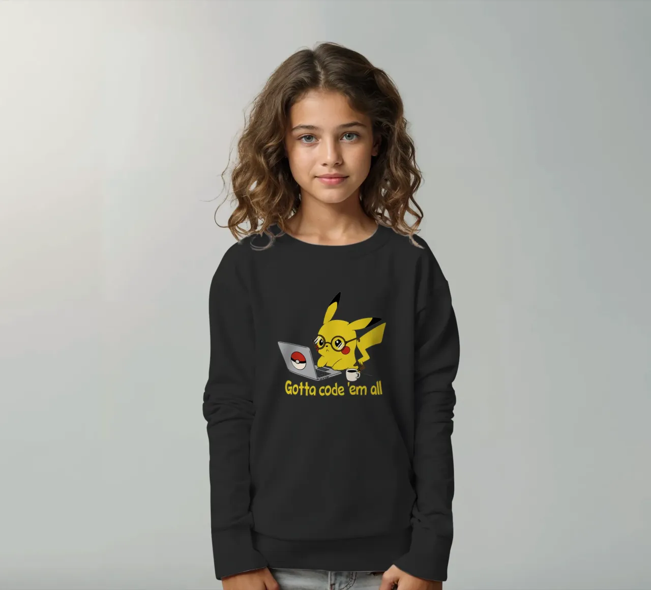 Il faut tous les coder sweat enfant de Loobs