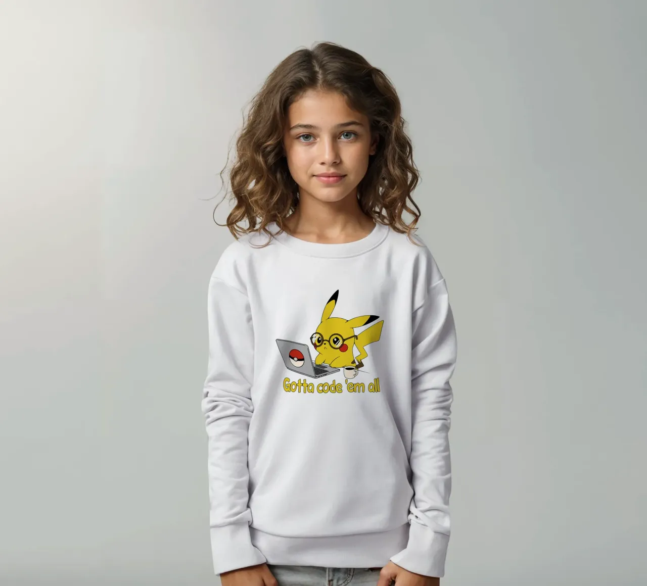 Il faut tous les coder sweat enfant de Loobs