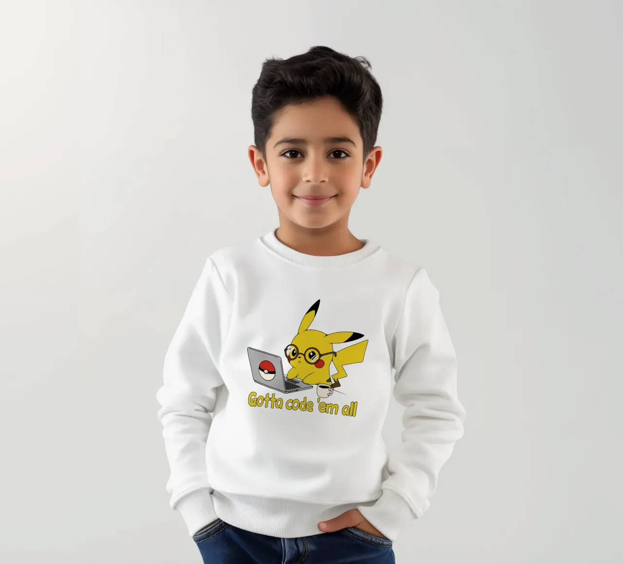 Il faut tous les coder sweat enfant de Loobs