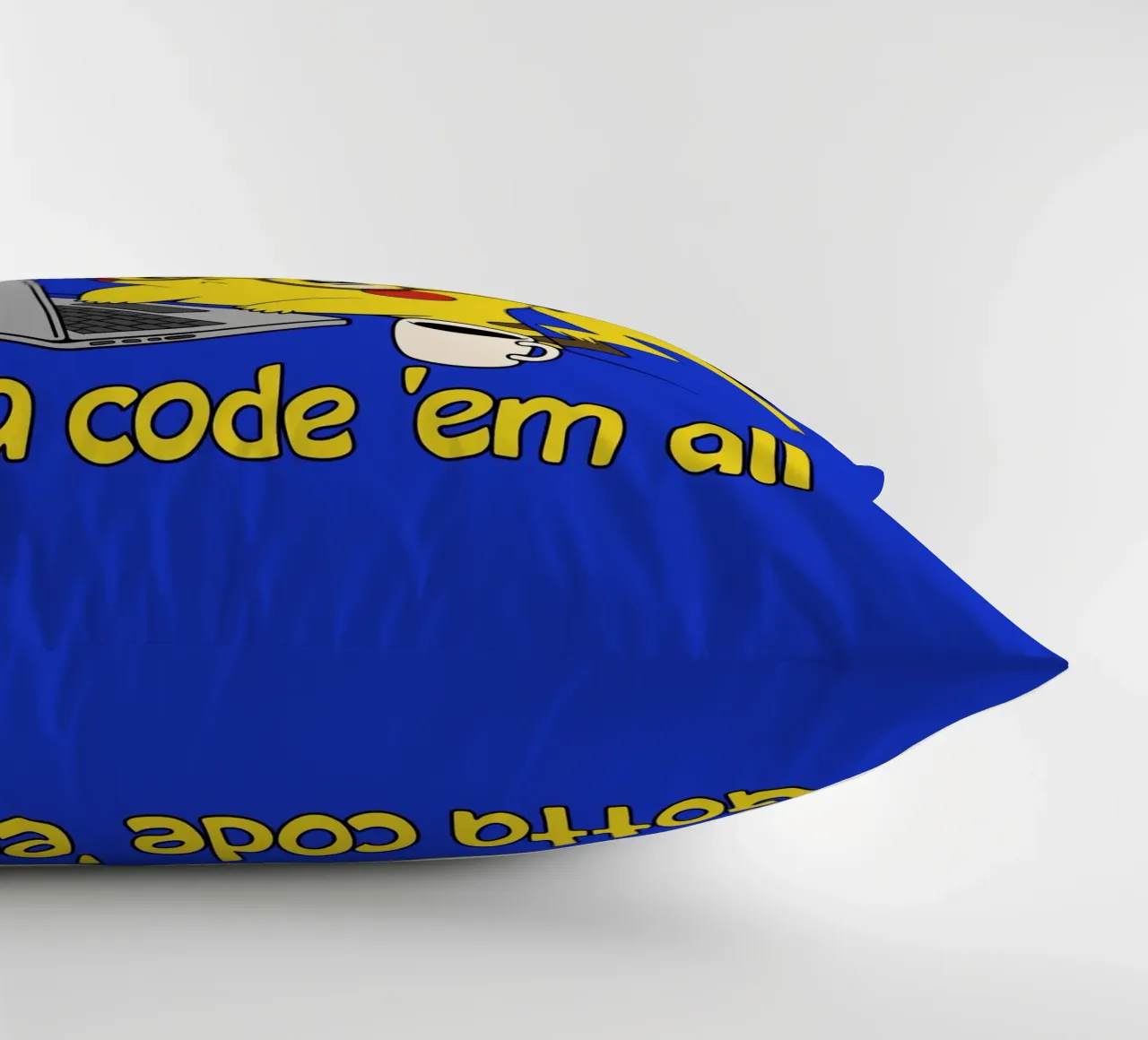 Il faut tous les coder coussin de Loobs