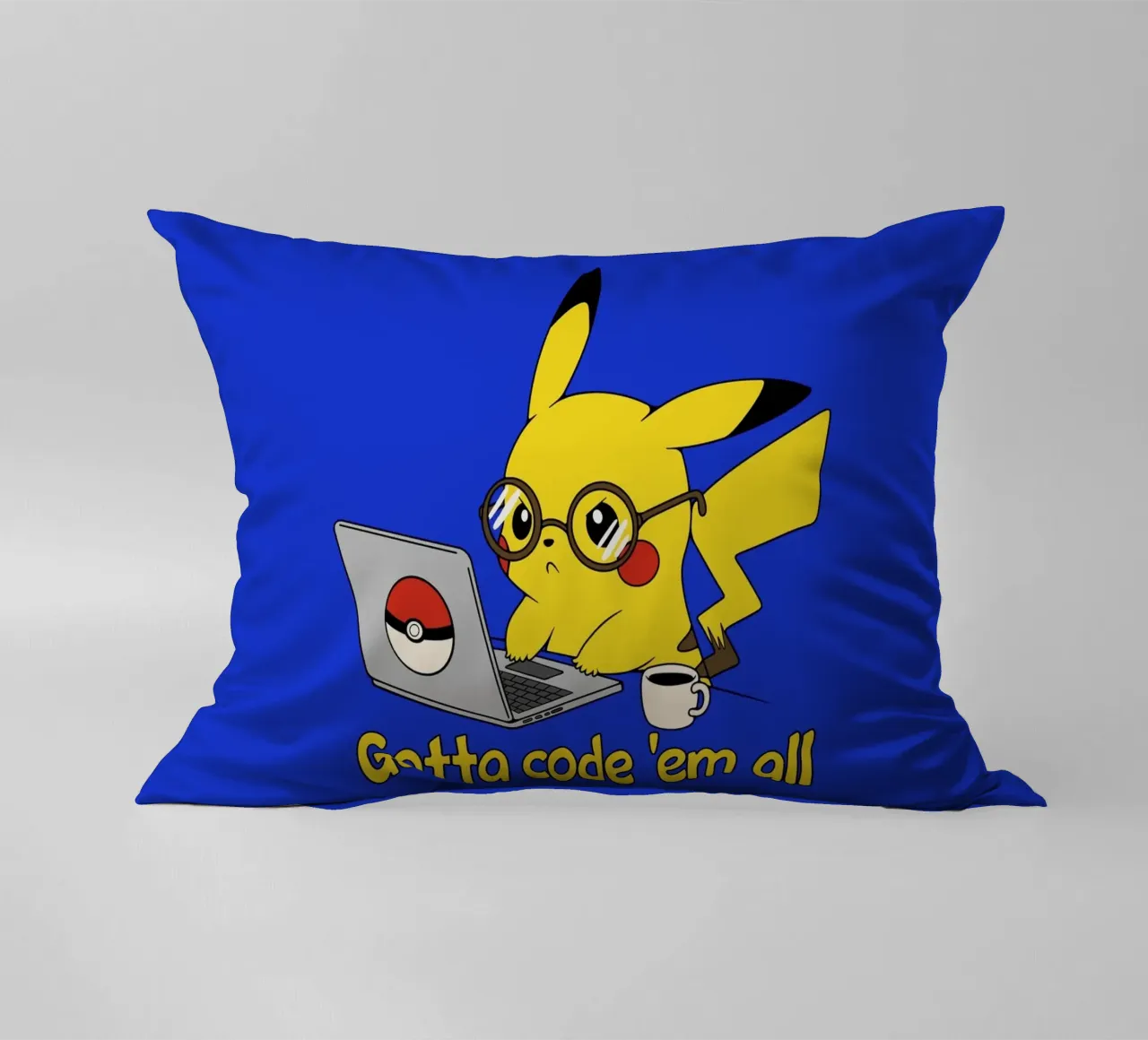 Il faut tous les coder coussin de Loobs