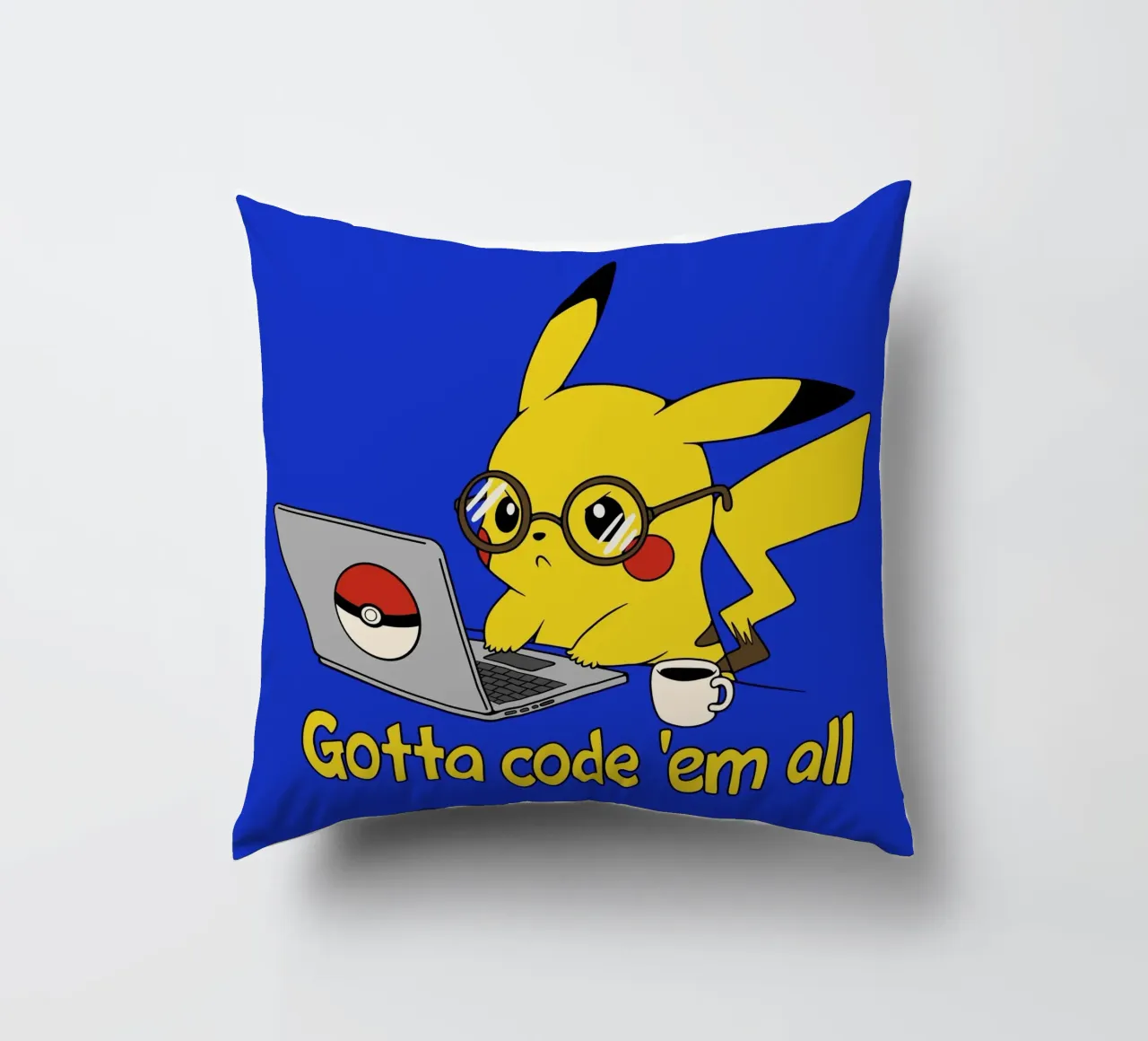 Il faut tous les coder coussin de Loobs