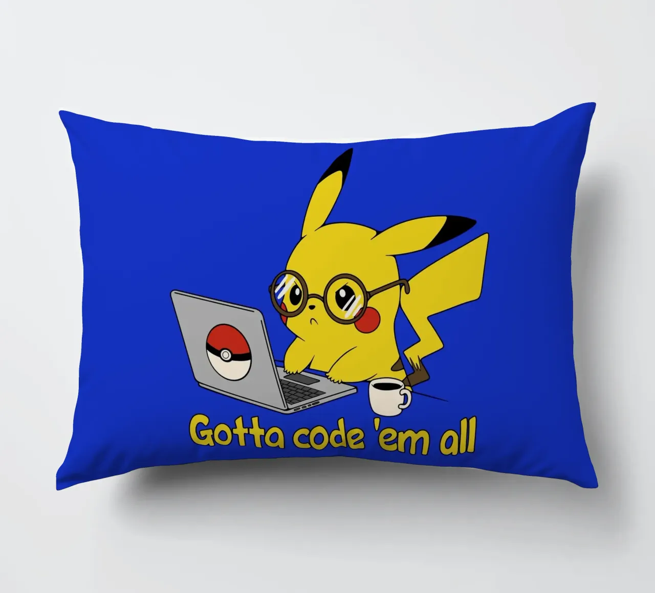 Il faut tous les coder coussin de Loobs