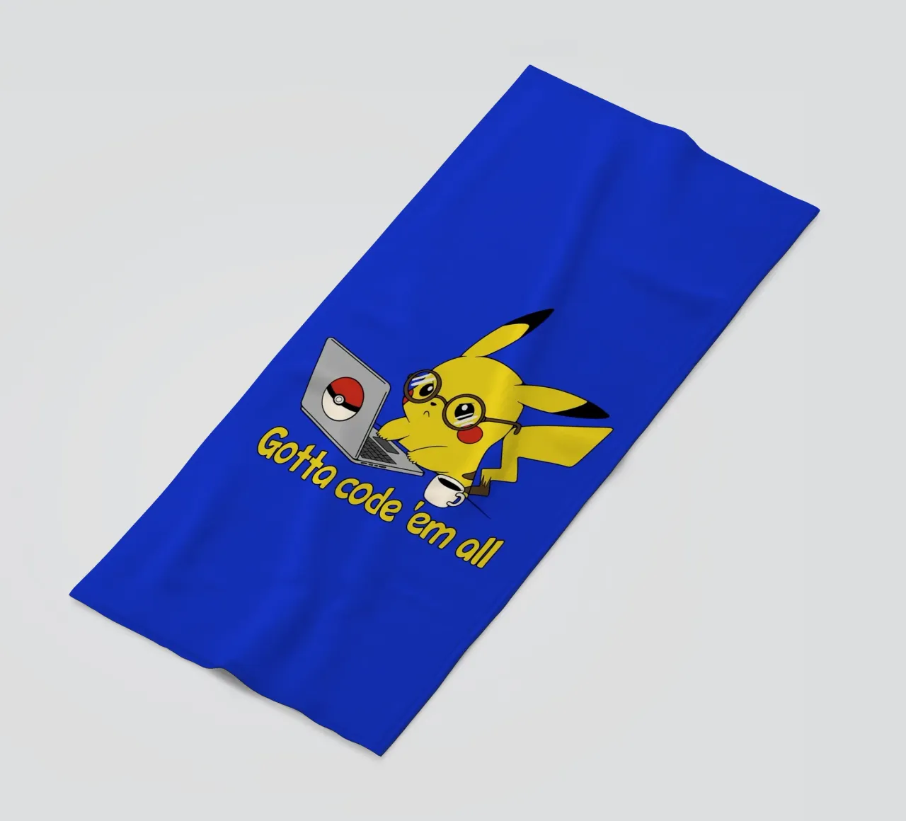 Il faut tous les coder serviette de plage de Loobs