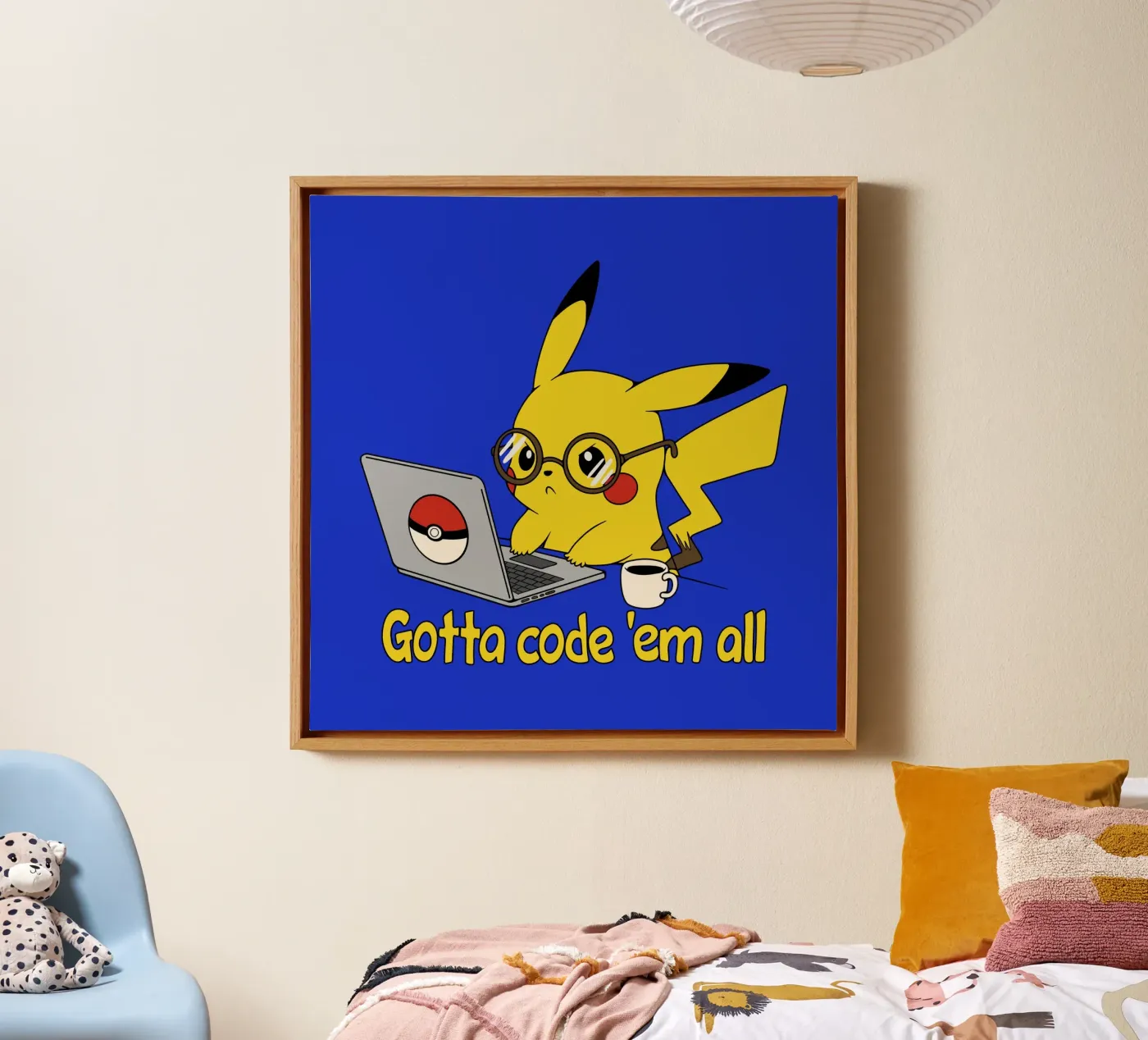 Gotta code 'em all canvas van Loobs