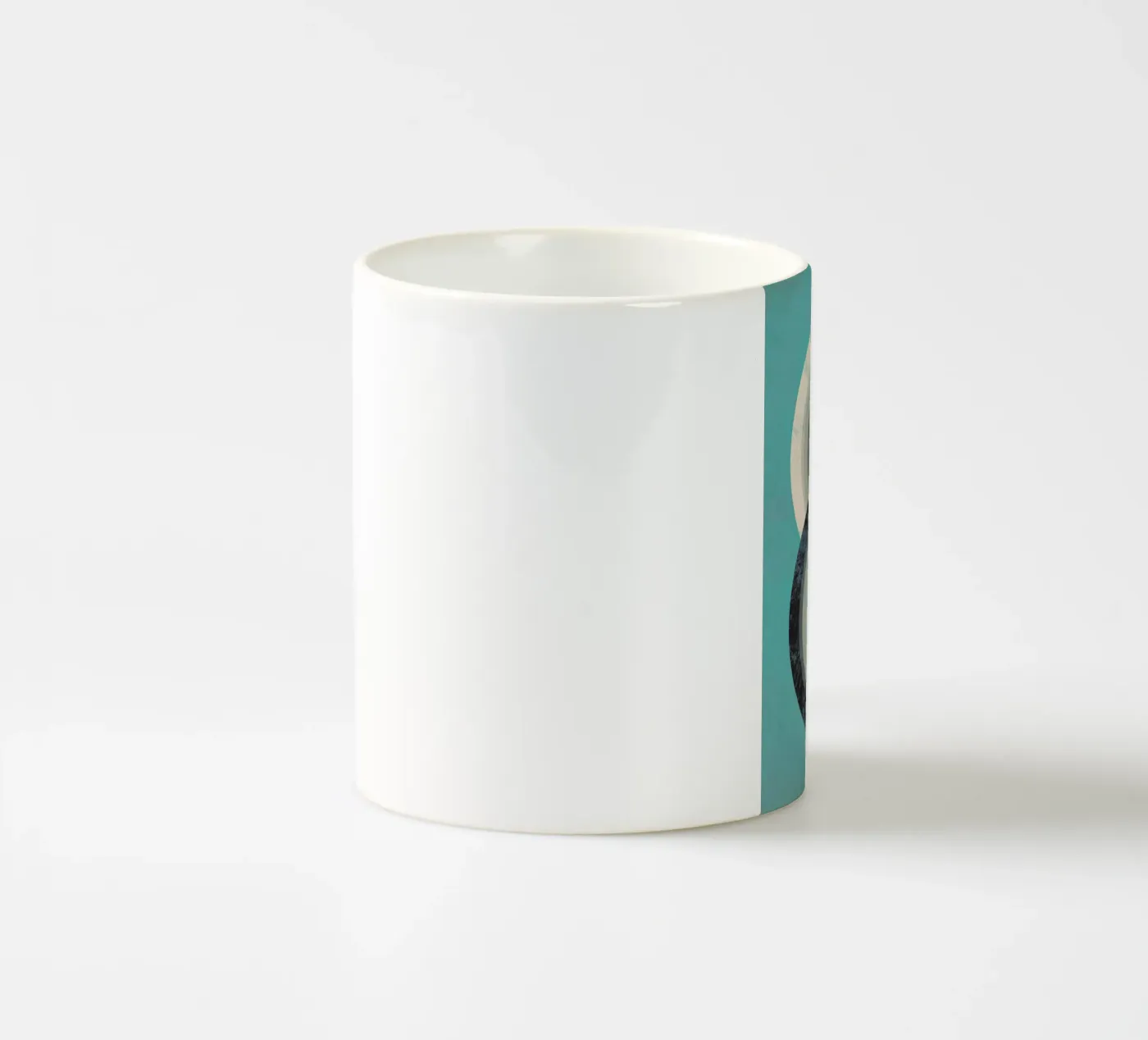 Eight ceramic mug by Metron