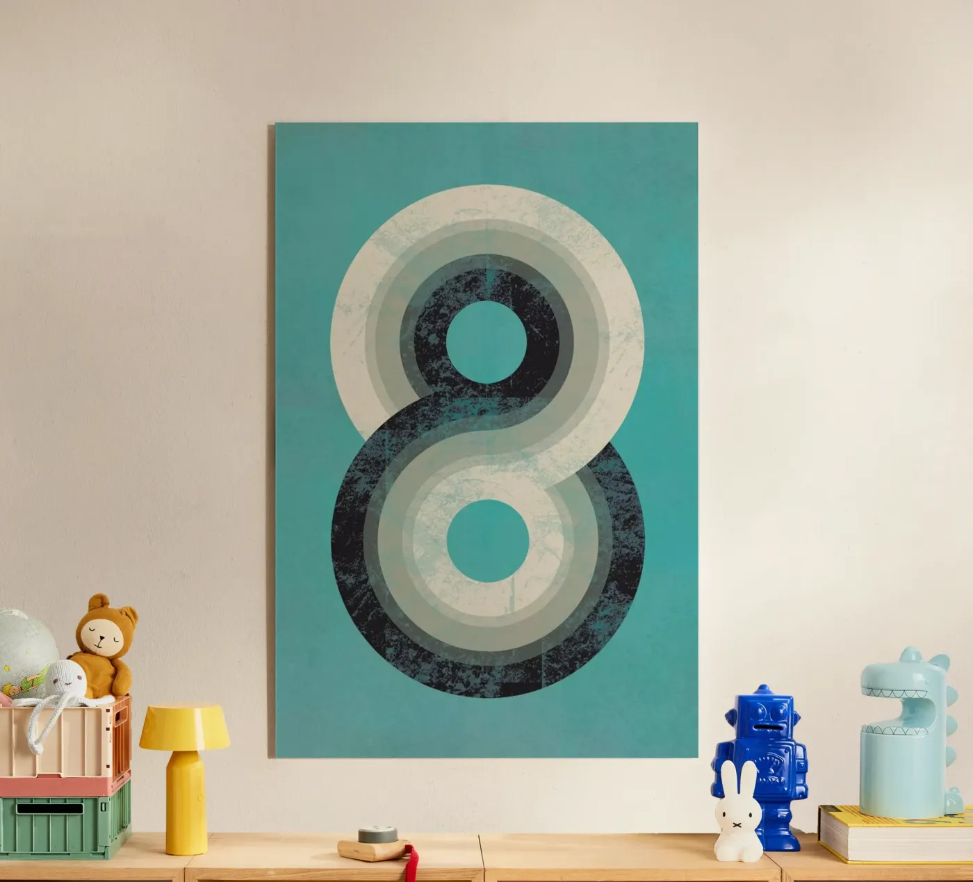 Eight plexiglass da Metron