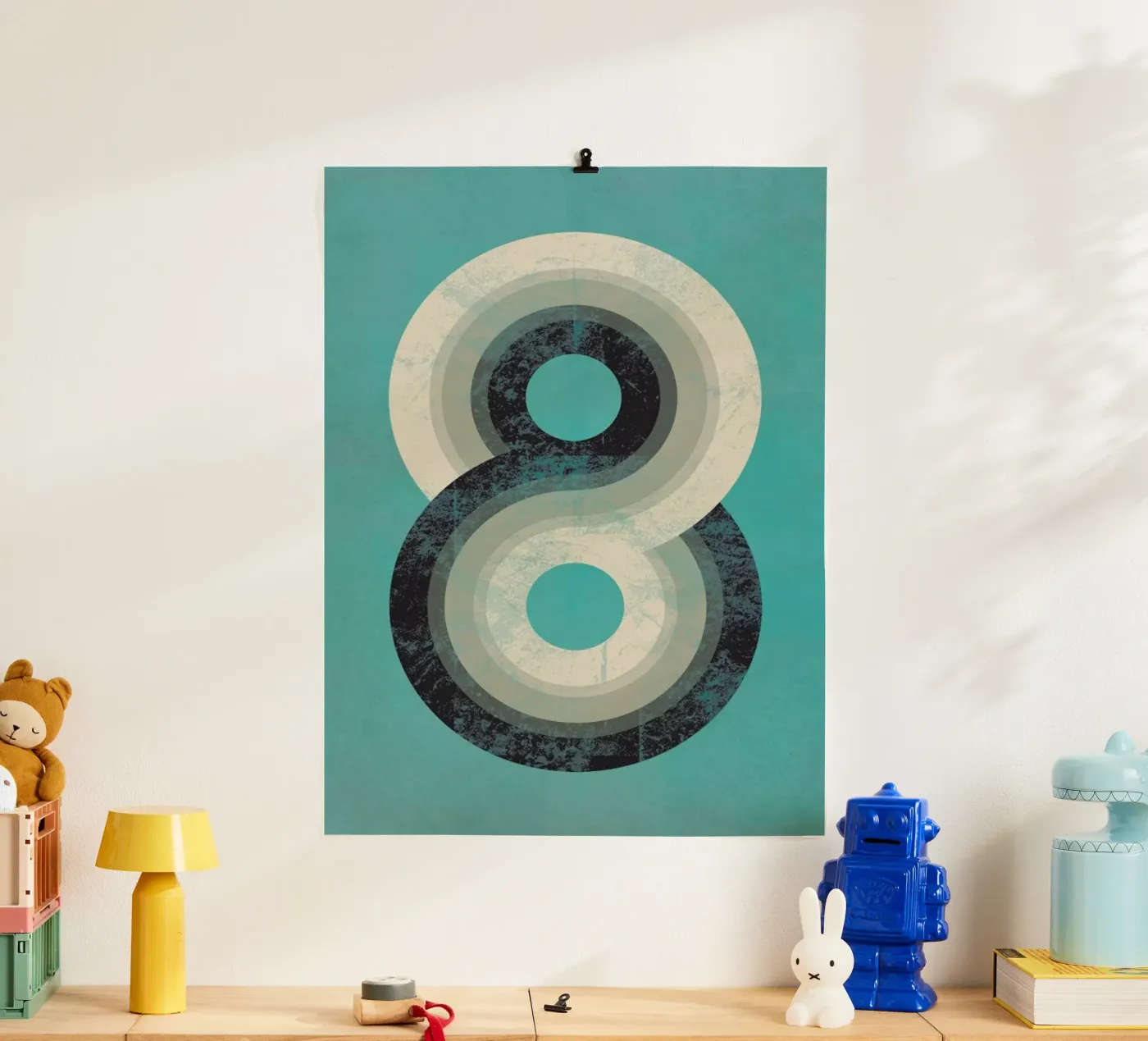 Eight poster by Metron
