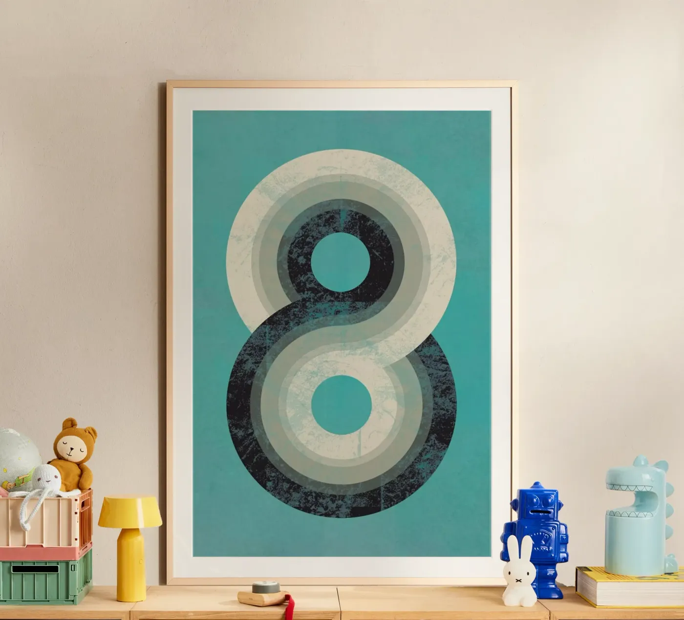 Eight poster by Metron
