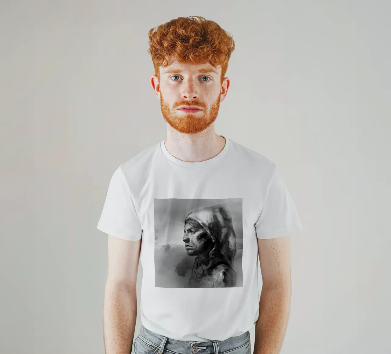 Head in the clouds t-shirt da Stoian Hitrov