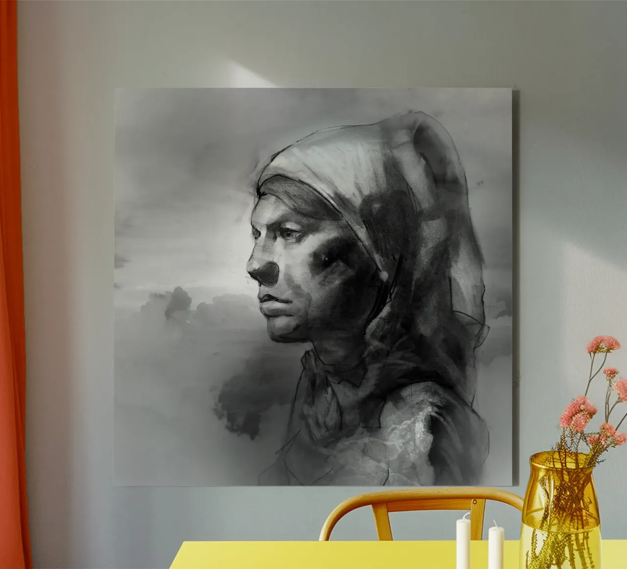 Head in the clouds alluminio dibond da Stoian Hitrov