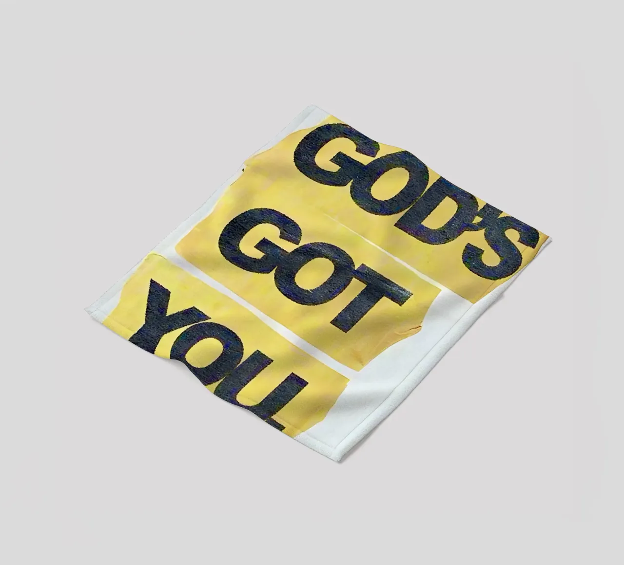 DIO TI AVEVA coperta in pile da Type & Tape