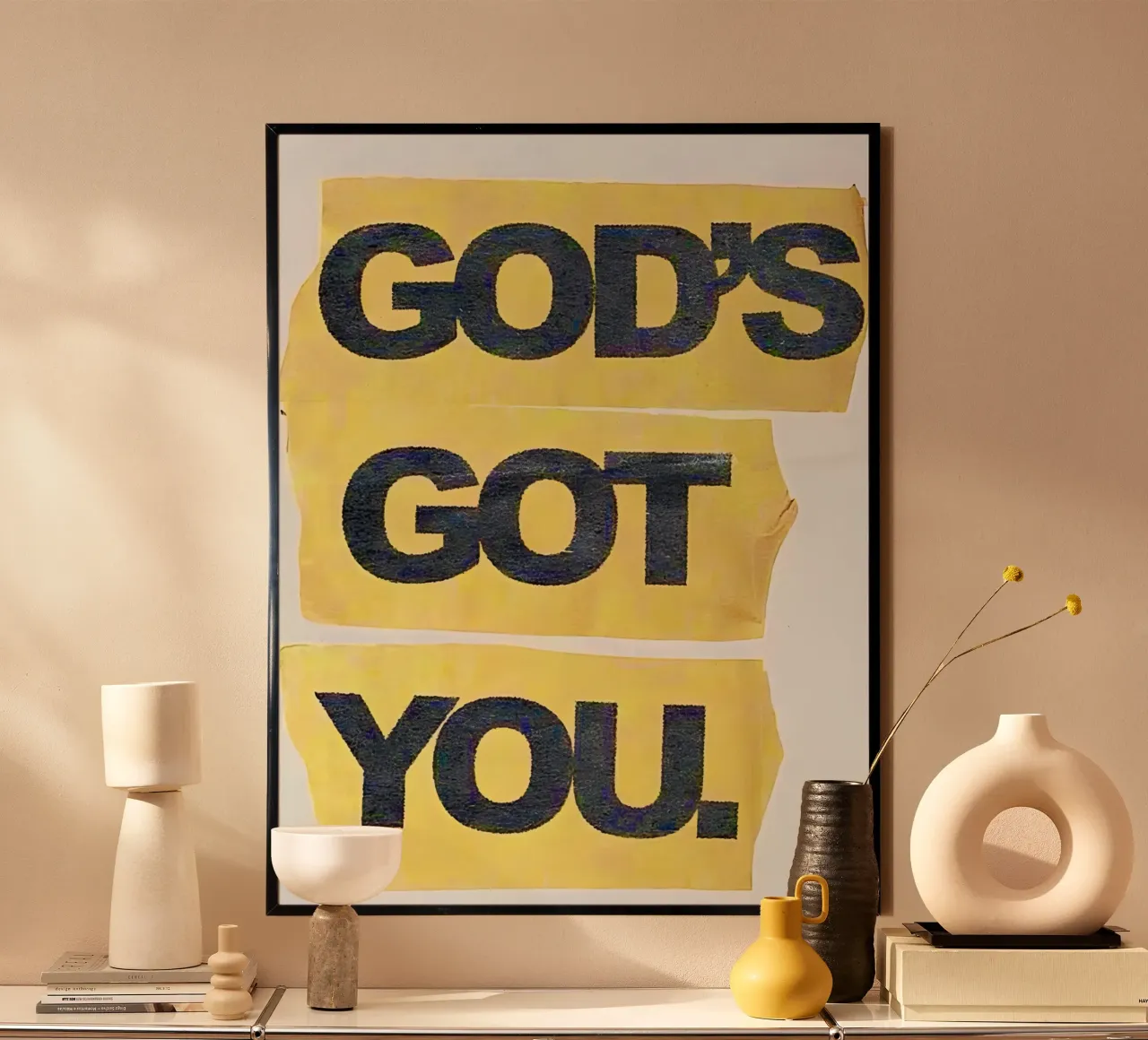 DIO TI AVEVA poster da Type & Tape
