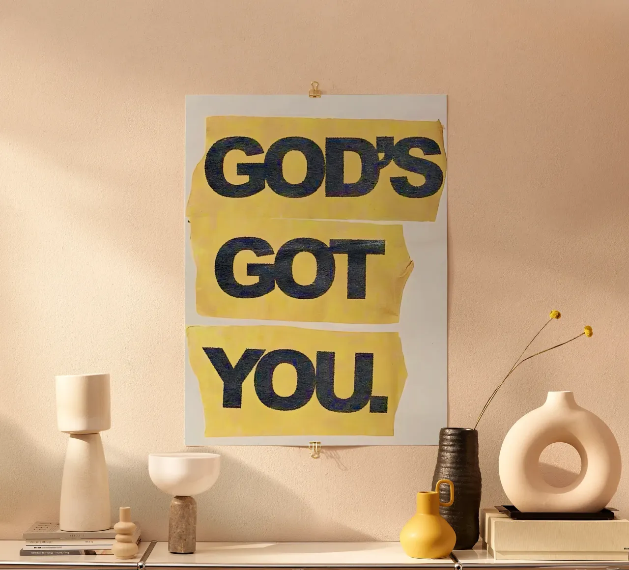 DIO TI AVEVA poster da Type & Tape