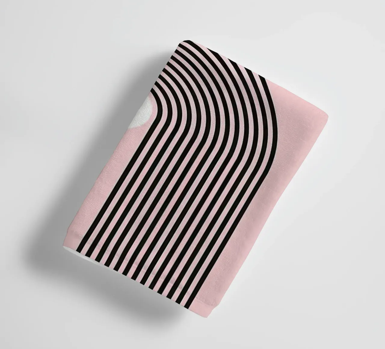 Abstract and geometric towel by Maria Lang