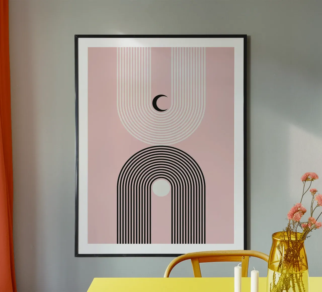 Astratto e geometrico poster da Maria Lang