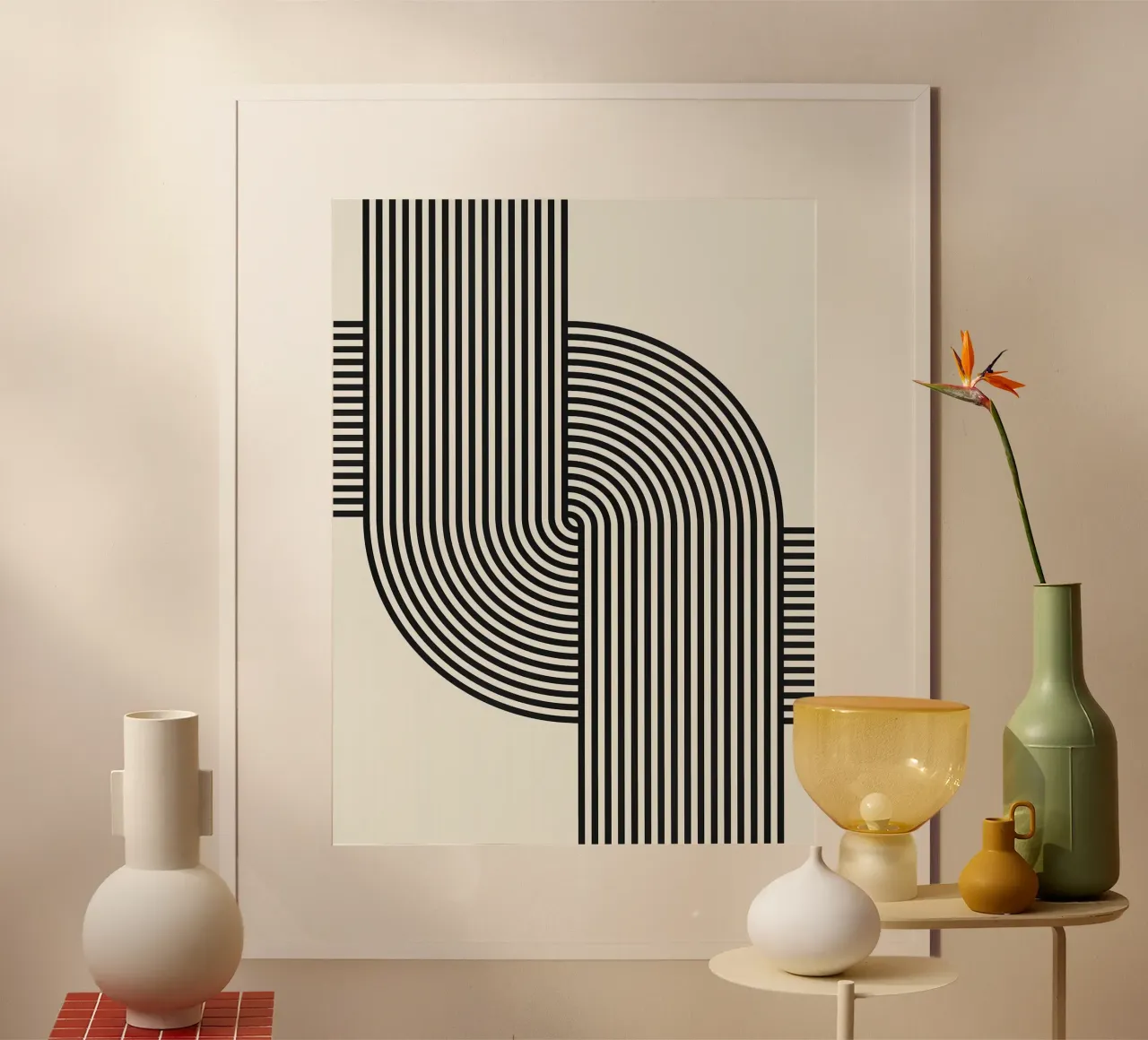Astratto e geometrico poster da Maria Lang