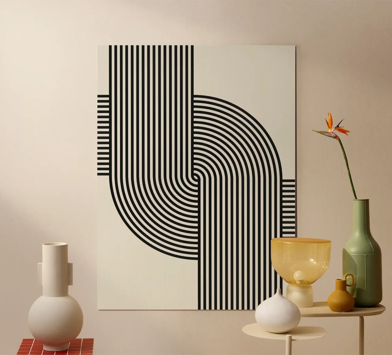 Astratto e geometrico poster da Maria Lang