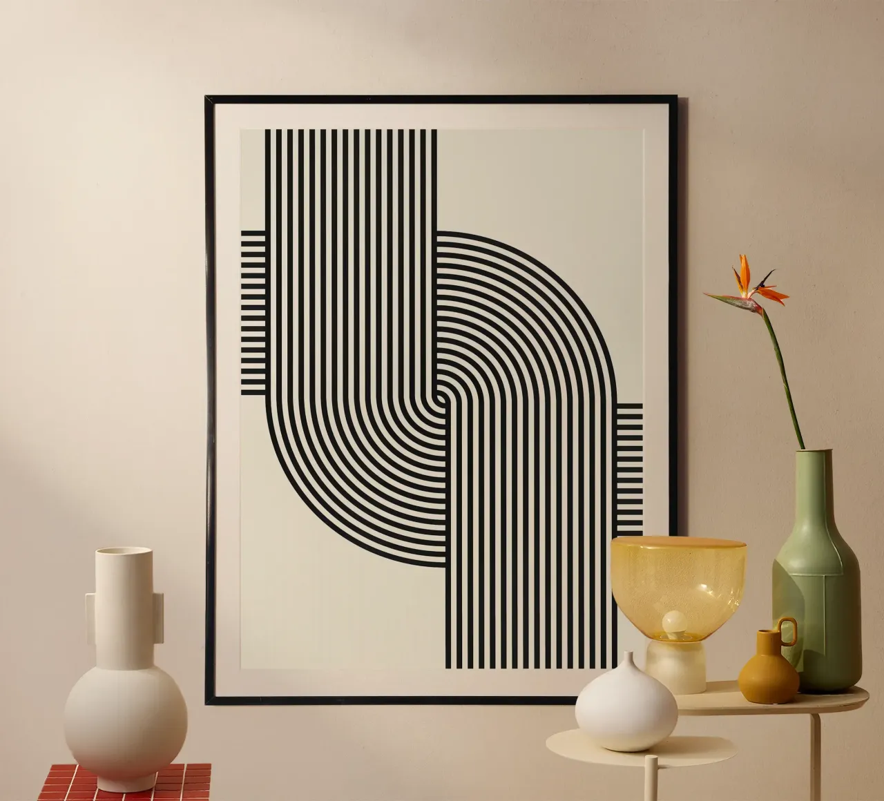 Astratto e geometrico poster da Maria Lang