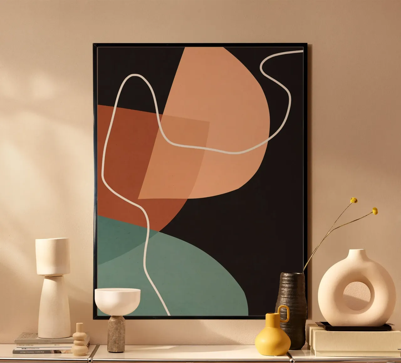 Astratto e armonico poster da Maria Lang