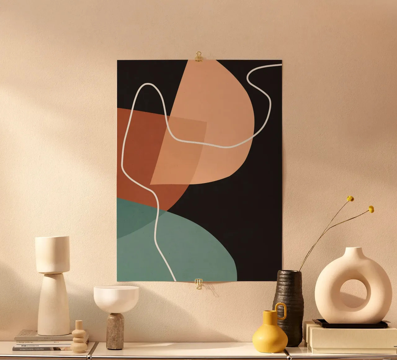 Astratto e armonico poster da Maria Lang