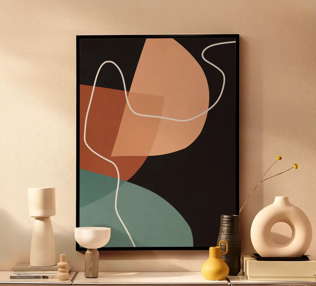 Astratto e armonico poster da Maria Lang
