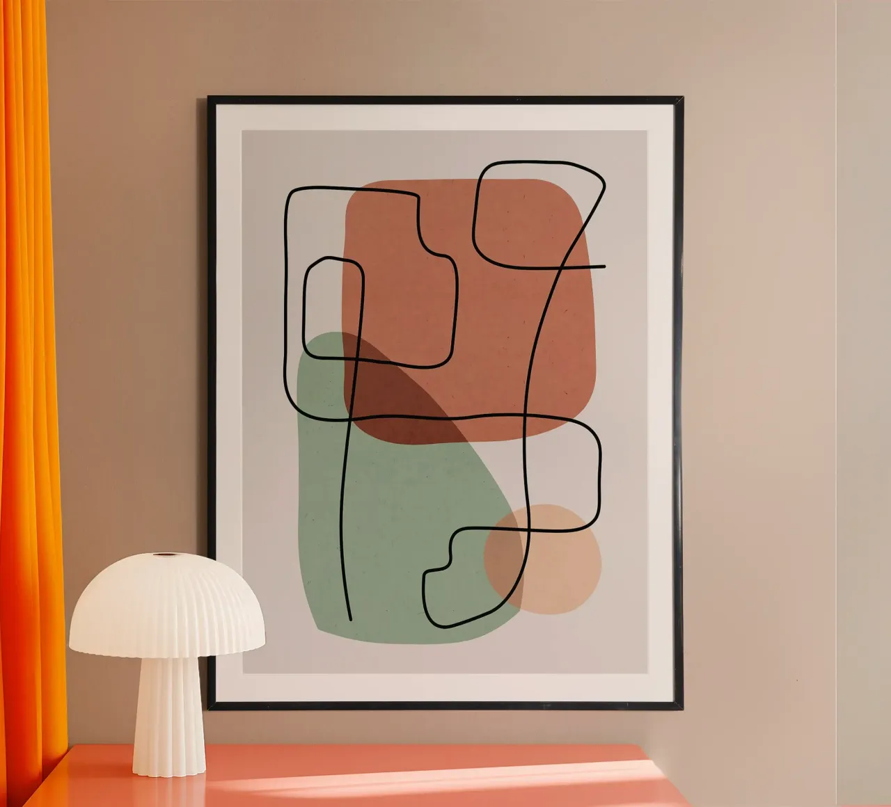 Astratto e armonico poster da Maria Lang