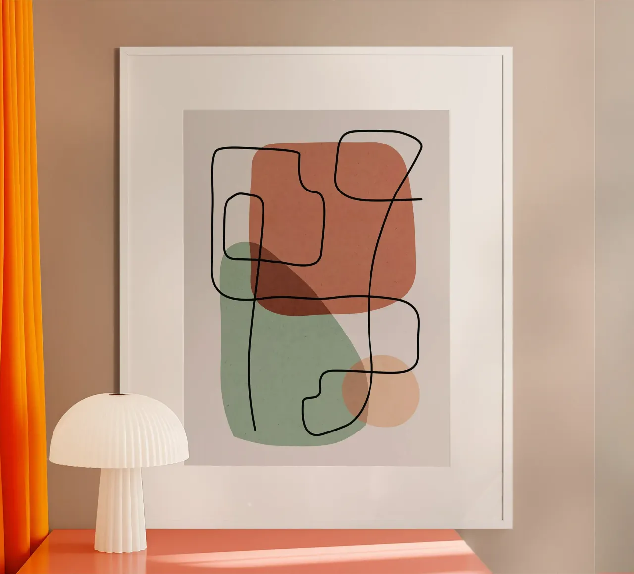 Astratto e armonico poster da Maria Lang