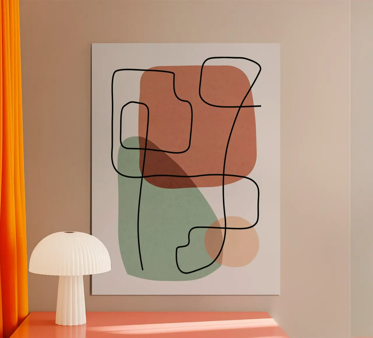 Astratto e armonico poster da Maria Lang